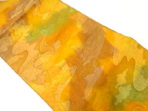 流水模様織出し名古屋帯（286センチ）